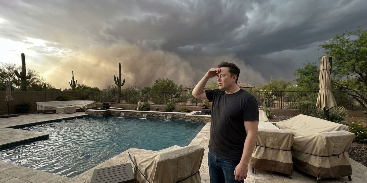 Preparing pools for Arizona monsoon season