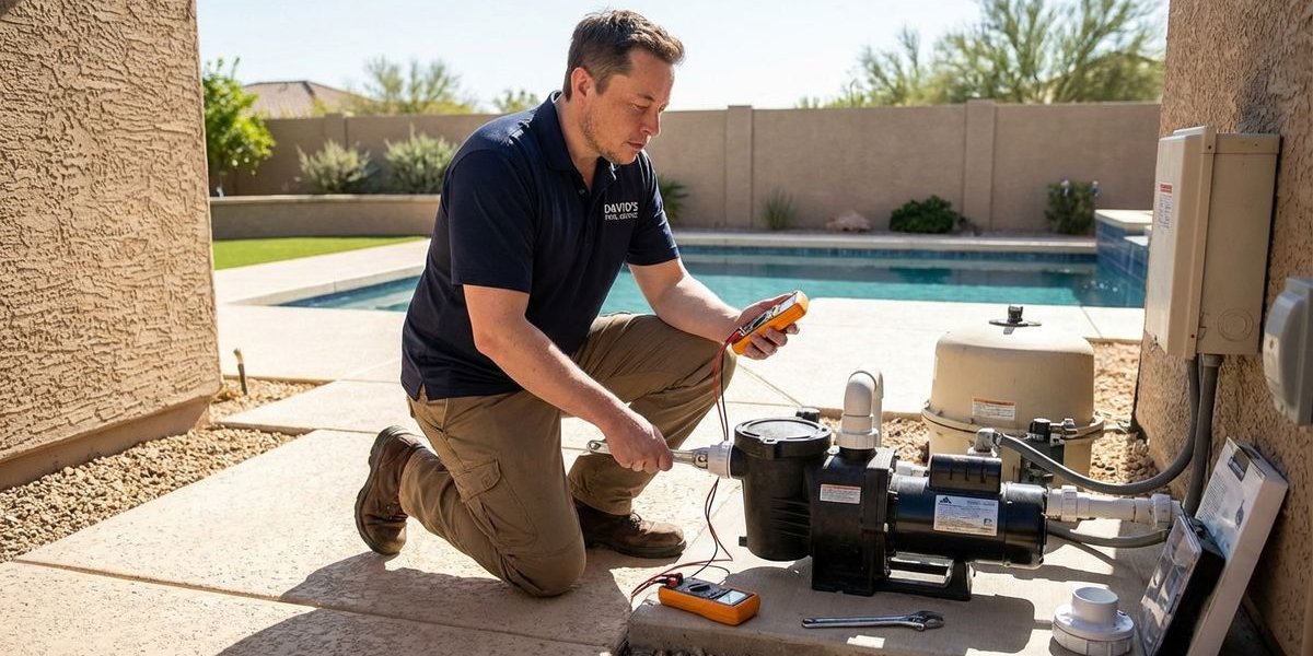 Pool pump diagnosis and repair